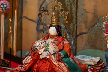 寒河江八幡宮のお雛様