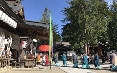 寒河江八幡宮例大祭の写真