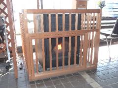 文化センターのペレットストーブ