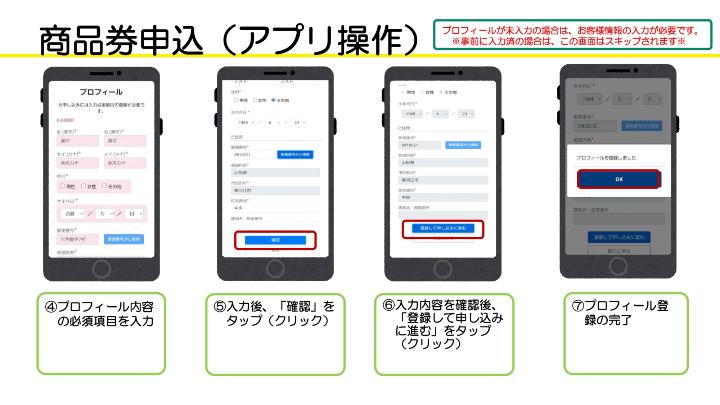 購入申込画面2