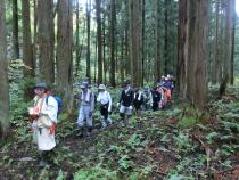 過去に行われた修験の道ウォーキング