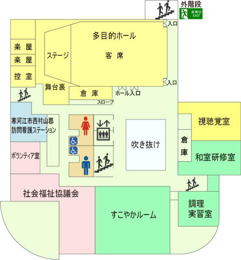 ハートフルセンター2階