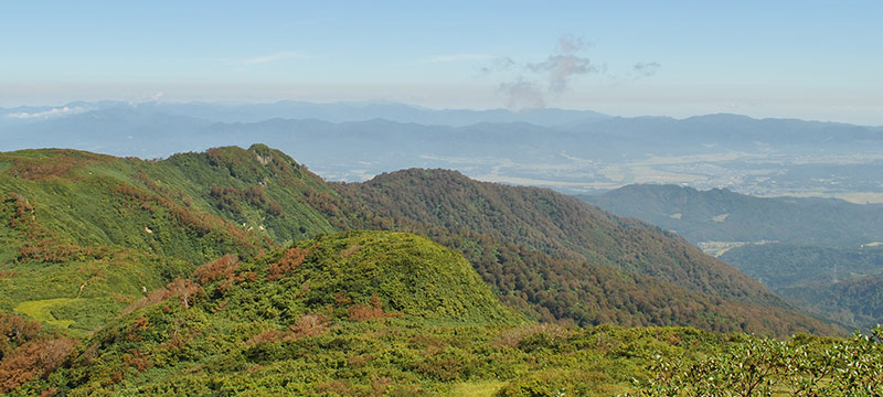 葉山山頂からの景色の写真