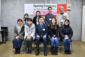 東京外国語大学山形スタディツアー開講式の様子