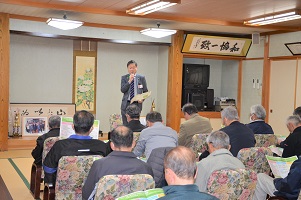 市長と語る市政ミーティングの様子
