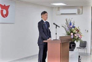 市長訓示の様子