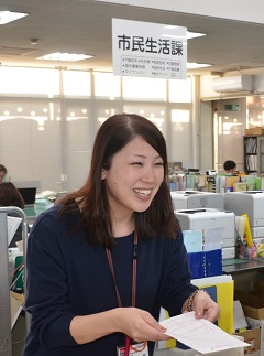 令和2年度採用職員大沼奎写真