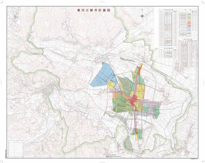 都市計画図画像