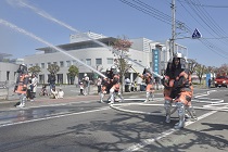 市消防団春季消防演習の画像2