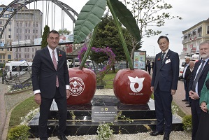 寒河江モニュメントの画像
