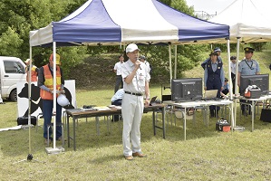 クマ出没対応訓練市長講評の画像