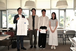 市長と安東市市民ランナー同好会の画像