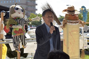 かかし祭り市長挨拶の画像